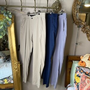 Mens Under Armour 36/30 Golf Pant Bundle